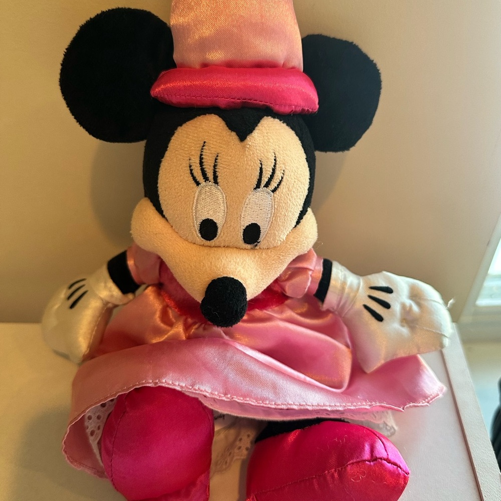 Princess Minnie Mouse Pink Plush Toy